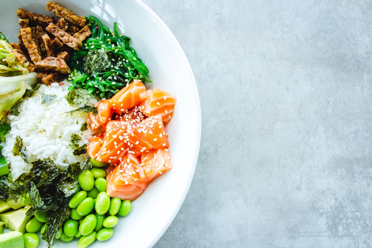 Protein-rich meals with balanced nutrition