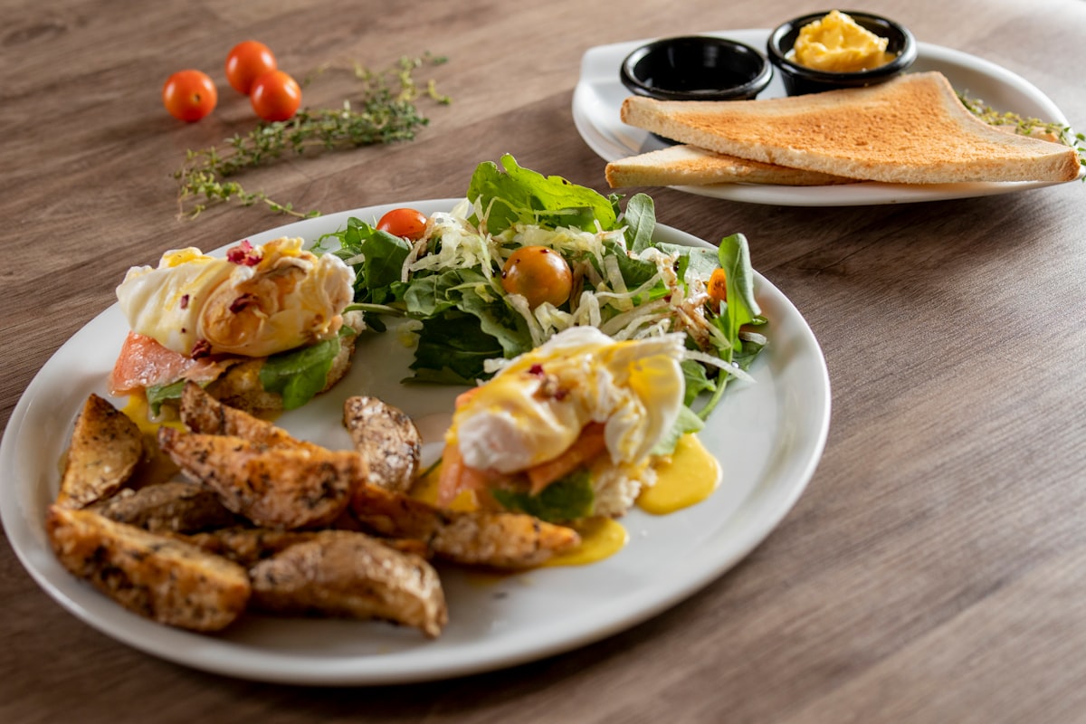 Fresh fish fillet with lemon